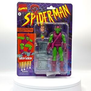 Spider-Man Retro Marvel Legends Green Goblin 6-Inch Action Figure